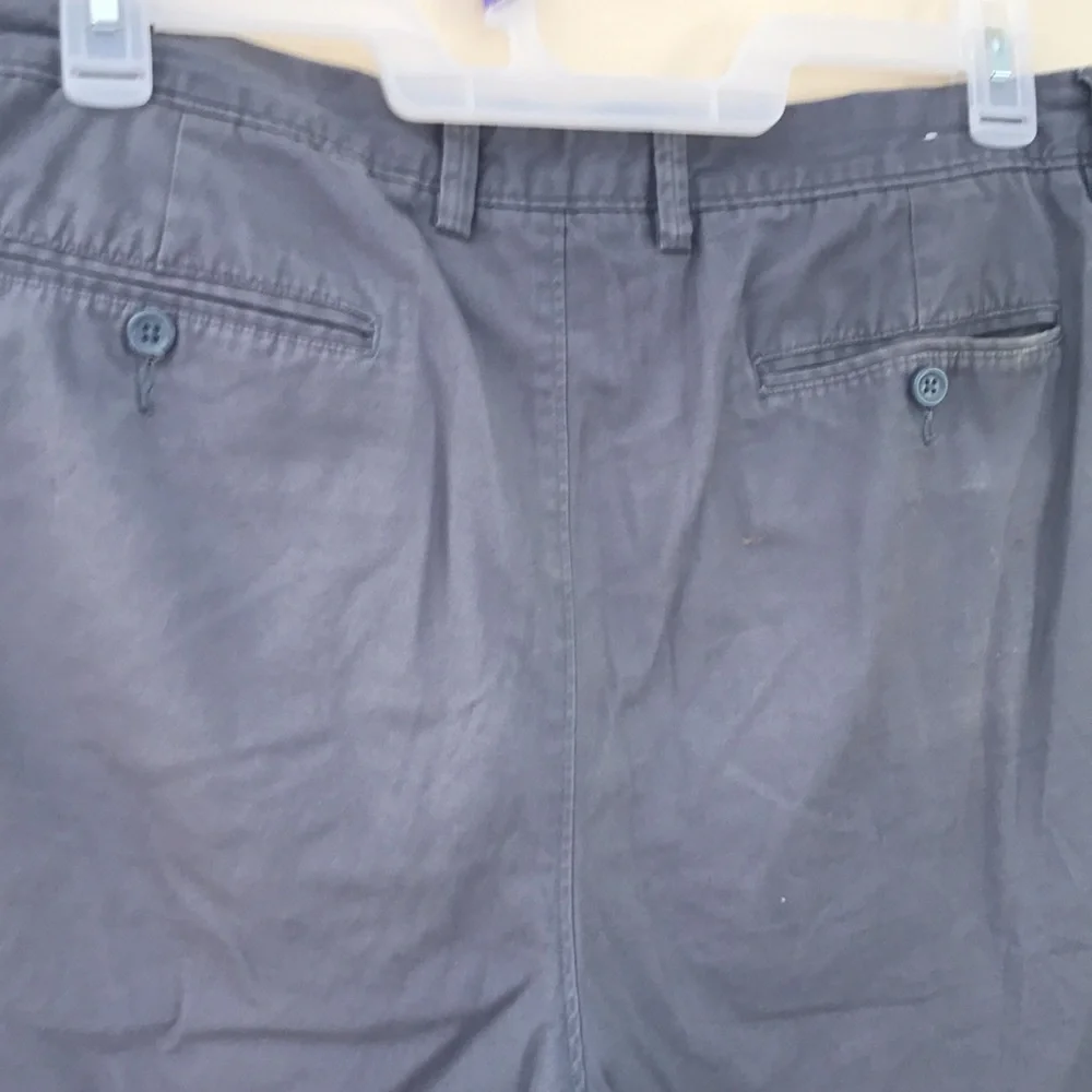 J. CREW Gray Rivington 100% Cotton Bermuda Shorts Size 35W